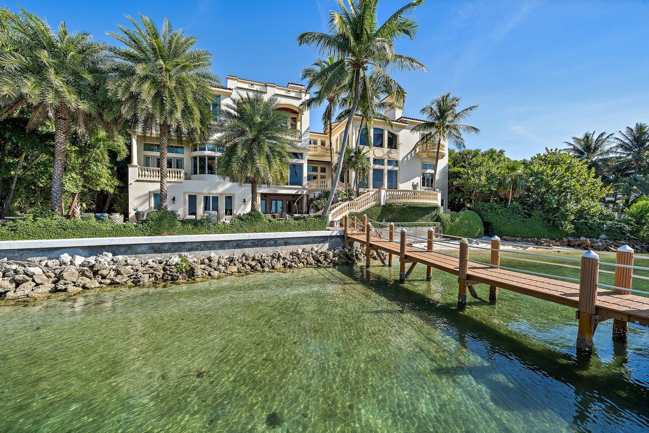 October 2024 | Take a look at this Manalapan estate, featuring frontage on both the ocean and the Intracoastal, which recently sold for $15.6 million