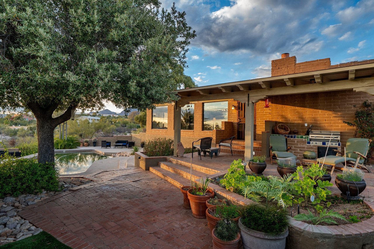 Custom Mud Adobe Home Situated on a Private Hilltop