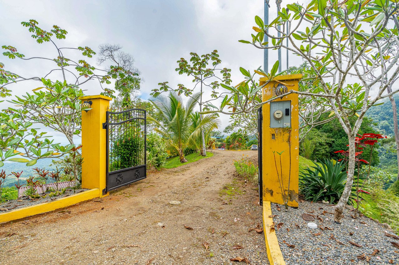 Luxury Ocean View 4-Bedroom Villa For Sale Overlooking the Village of Ojochal