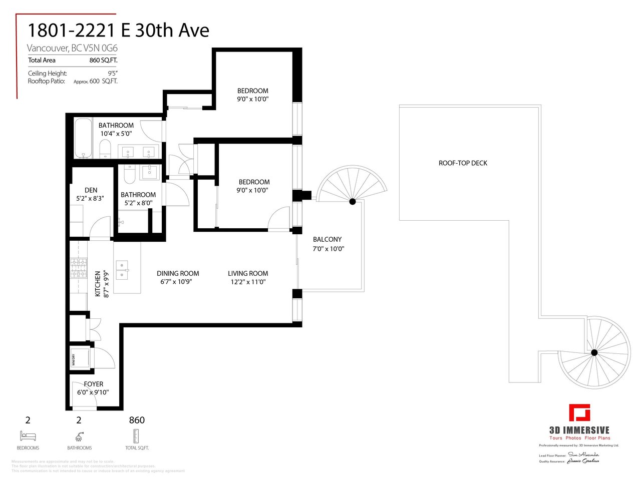 PH1-2221 E 30th Avenue, Vancouver