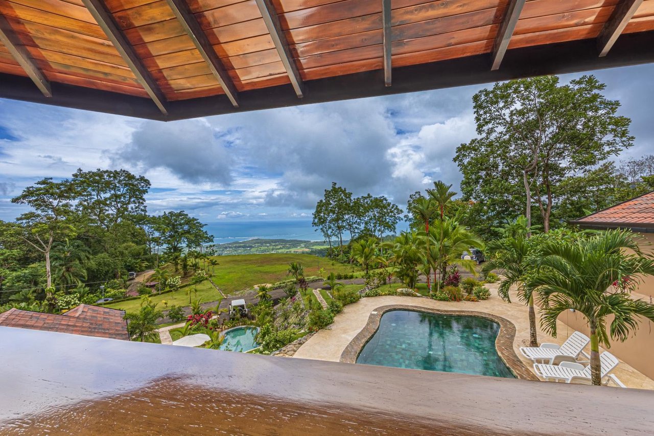 4 Villas! 2 Pools! Extraordinary Luxury Estate With Whale's Tail Views