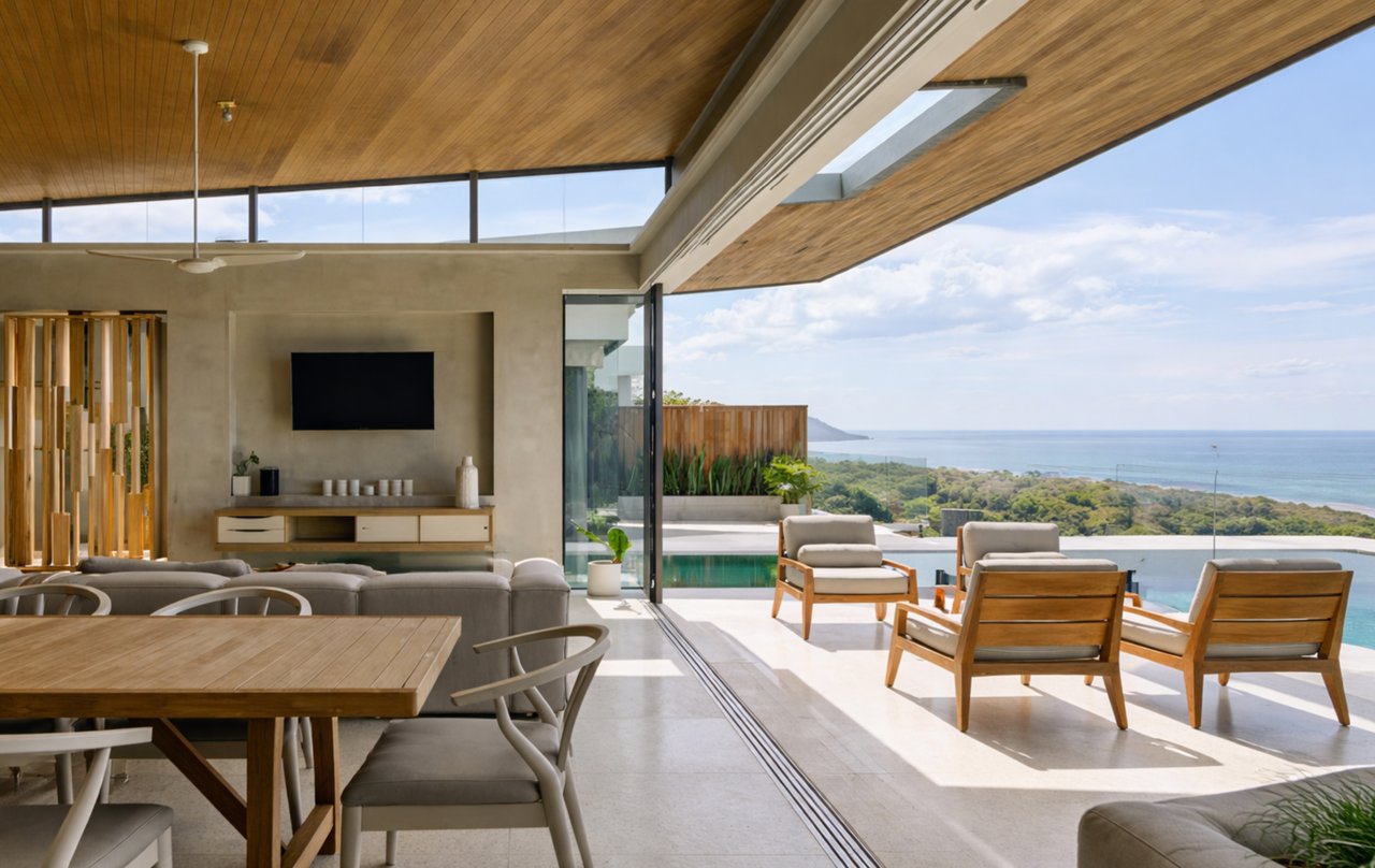 Modern Ocean View Residence, Santa Teresa, Puntarenas
