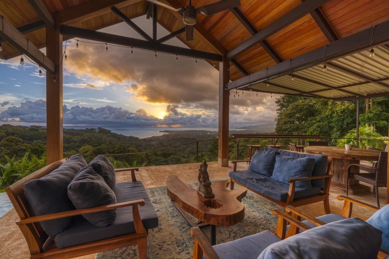 Hill Top Luxury Home with Outstanding Ocean Views