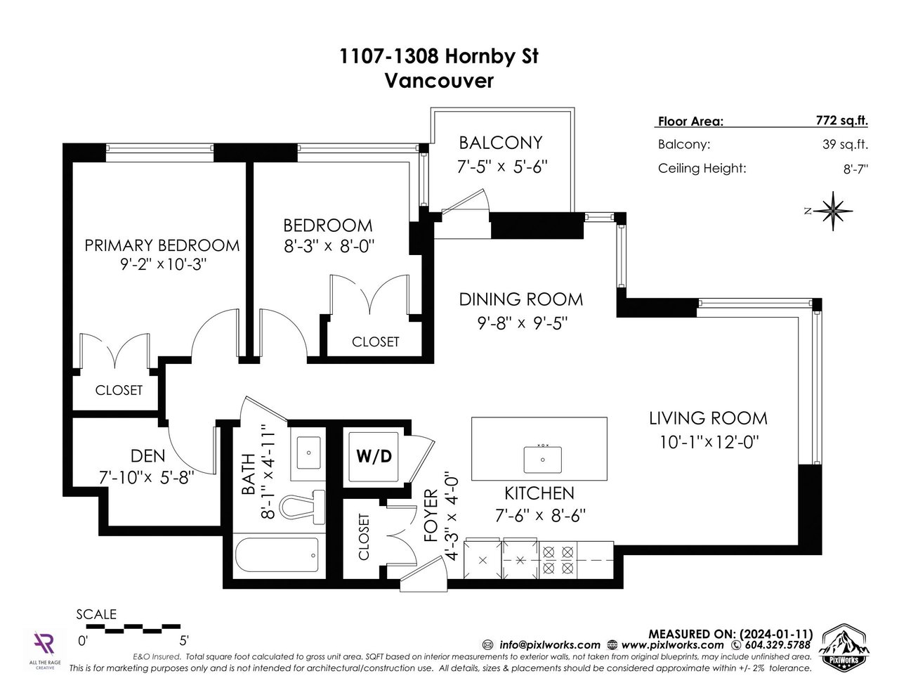 1107-1308 Hornby St