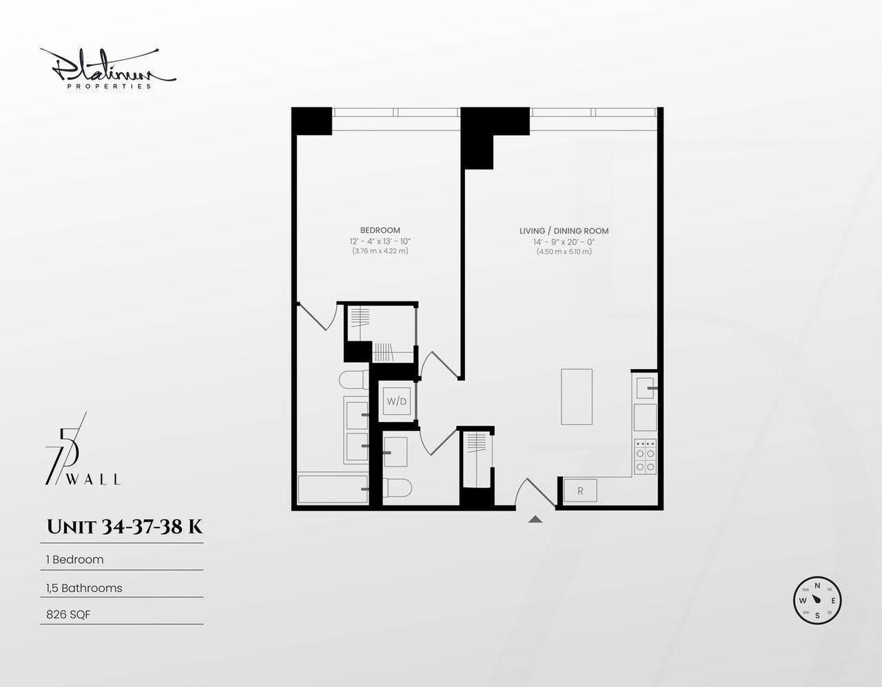 75 Wall Street, Apt 34K
