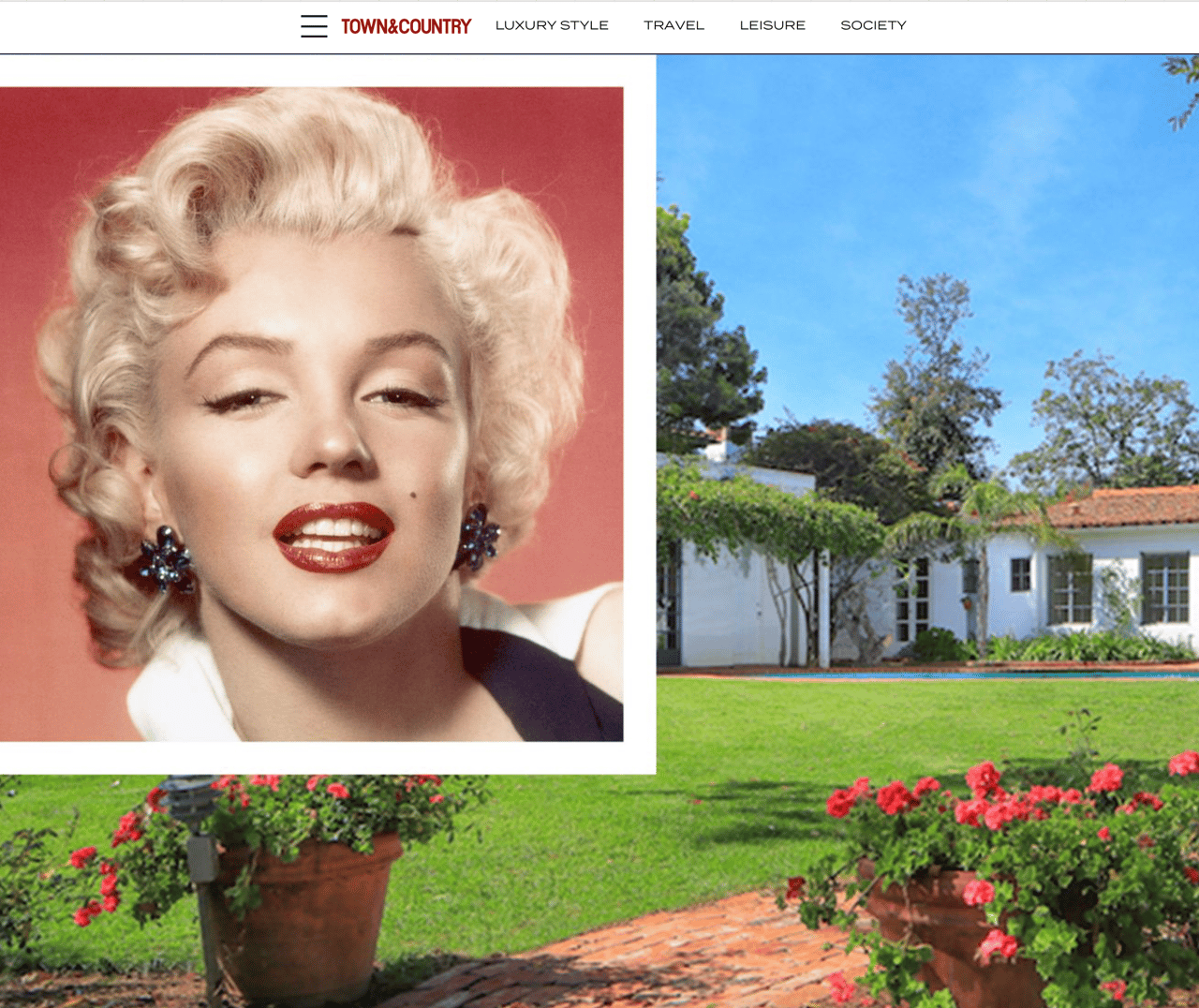 See Inside Marilyn Monroe's Beloved Brentwood Home