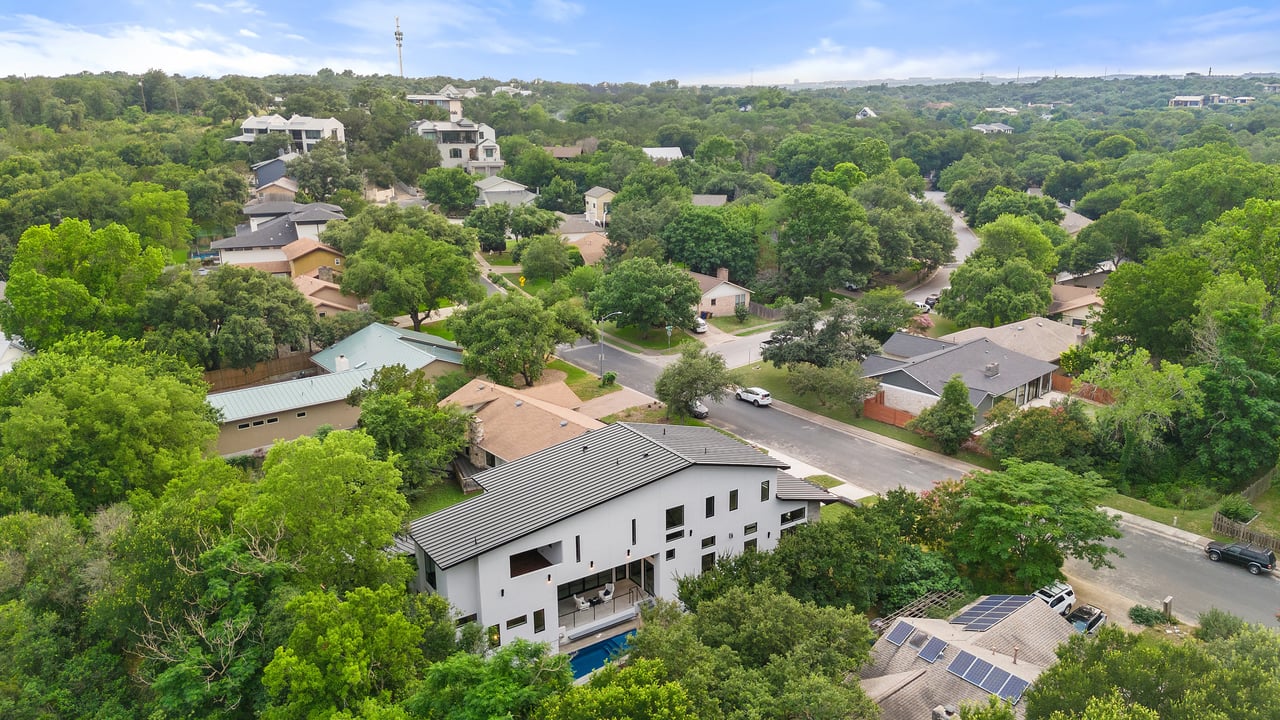 Contemporary New Construction in Eanes ISD