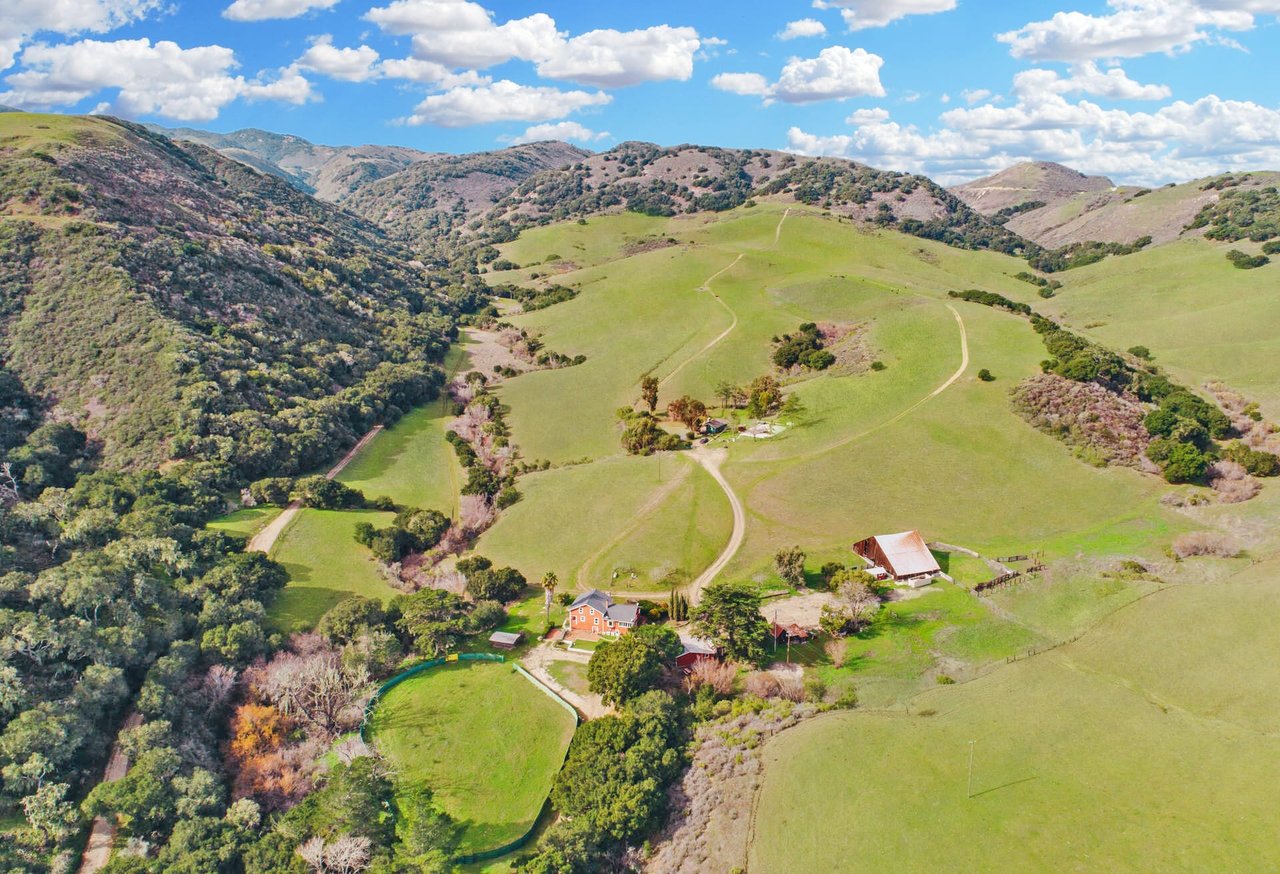 Historic La Hoya Creek Ranch Lists on Ultra-Exclusive Jalama Road