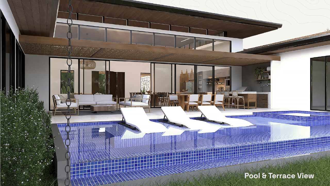 Modern Tropical Style Home, Hacienda Pinilla, Guanacaste