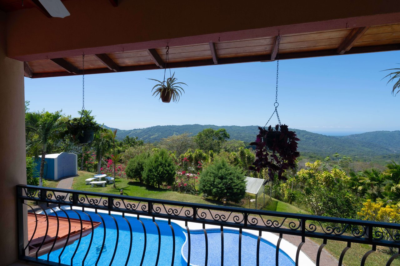 Platanillo Majestic Mountain and Ocean Views with Home on 5 Acres, 4 bedroom