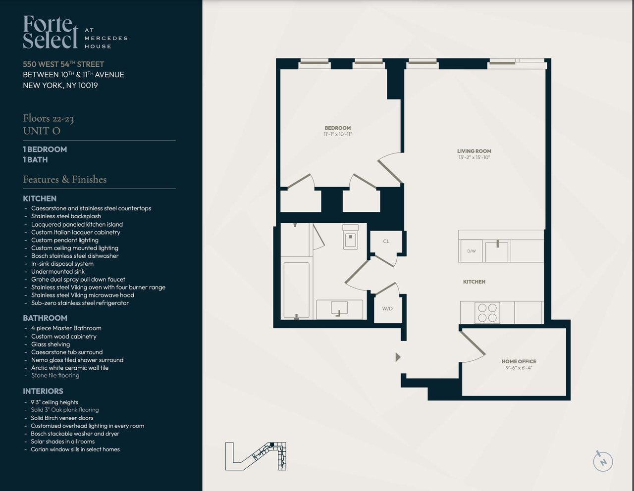 554 West 54th Street, Apt 23-O
