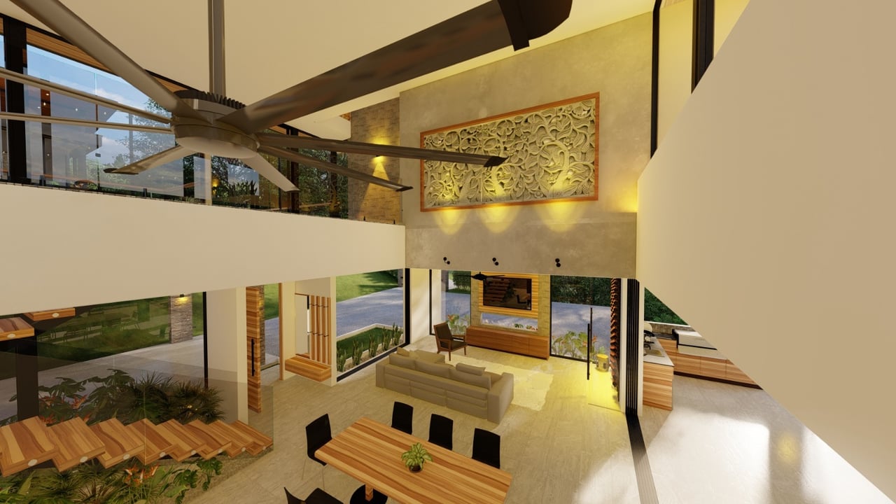 Architectural Oceanview Estate, Dominical, Puntarenas