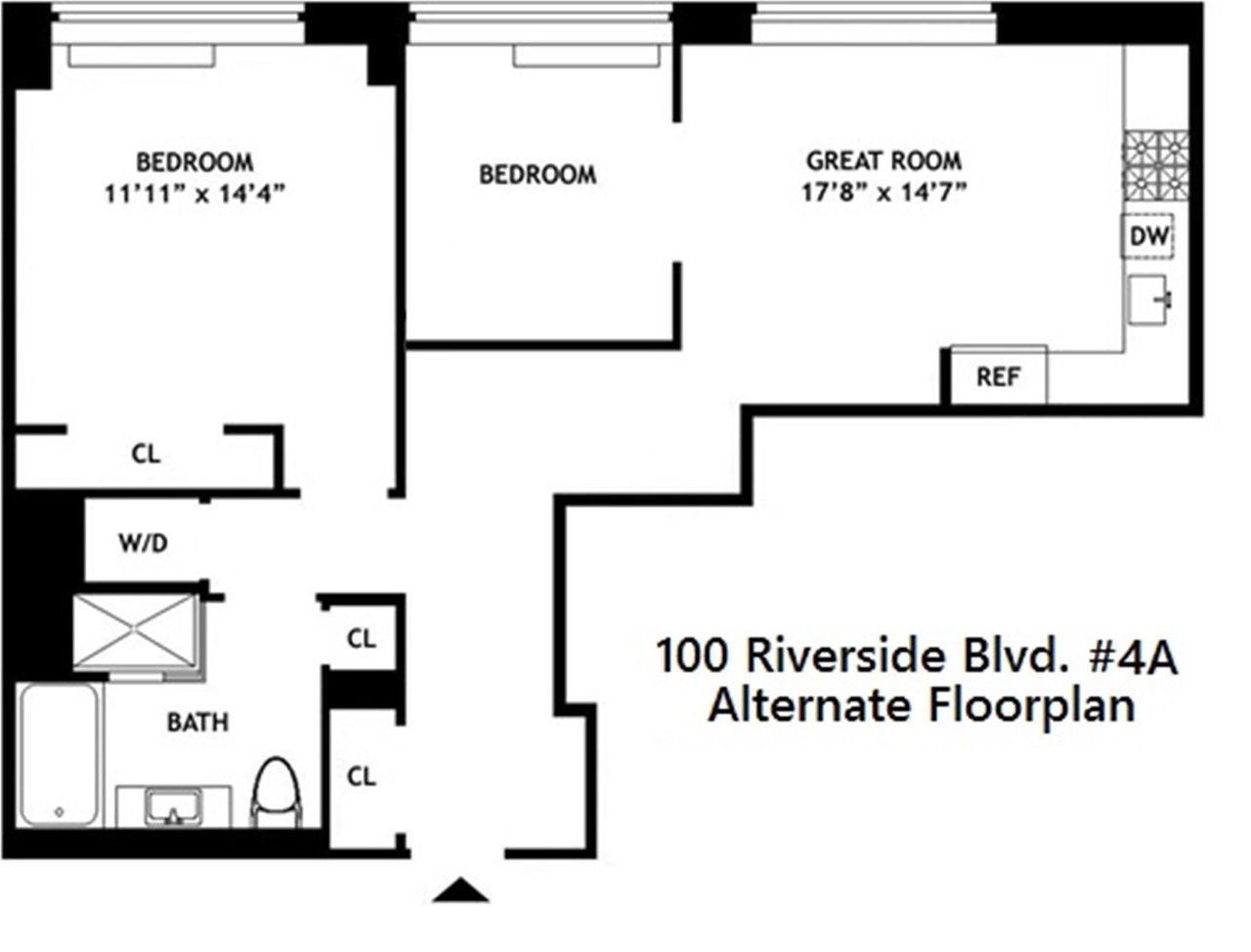 The Avery, 100 Riverside Blvd, 4A