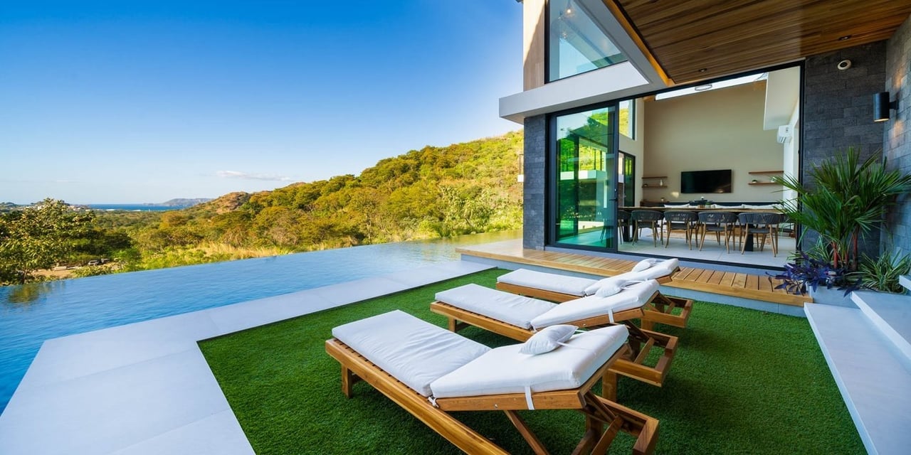 Modern Ocean View Masterpiece, Flamingo, Guanacaste