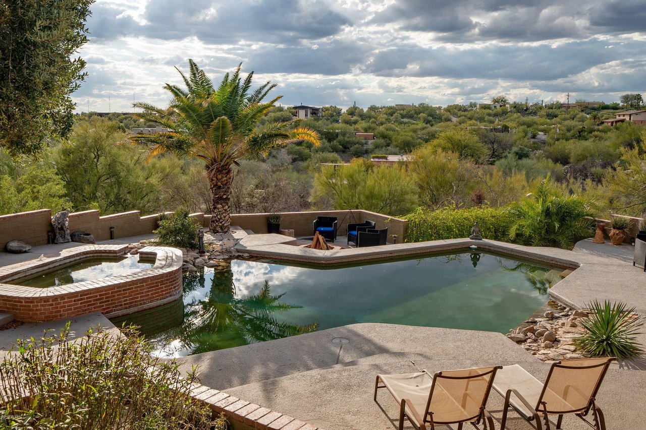 Custom Mud Adobe Home Situated on a Private Hilltop