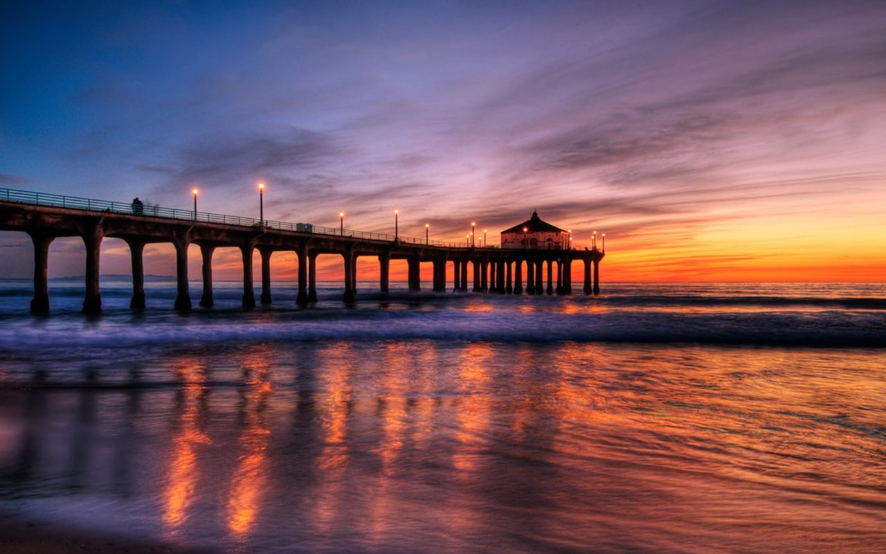 History of the iconic Manhattan Beach Pier