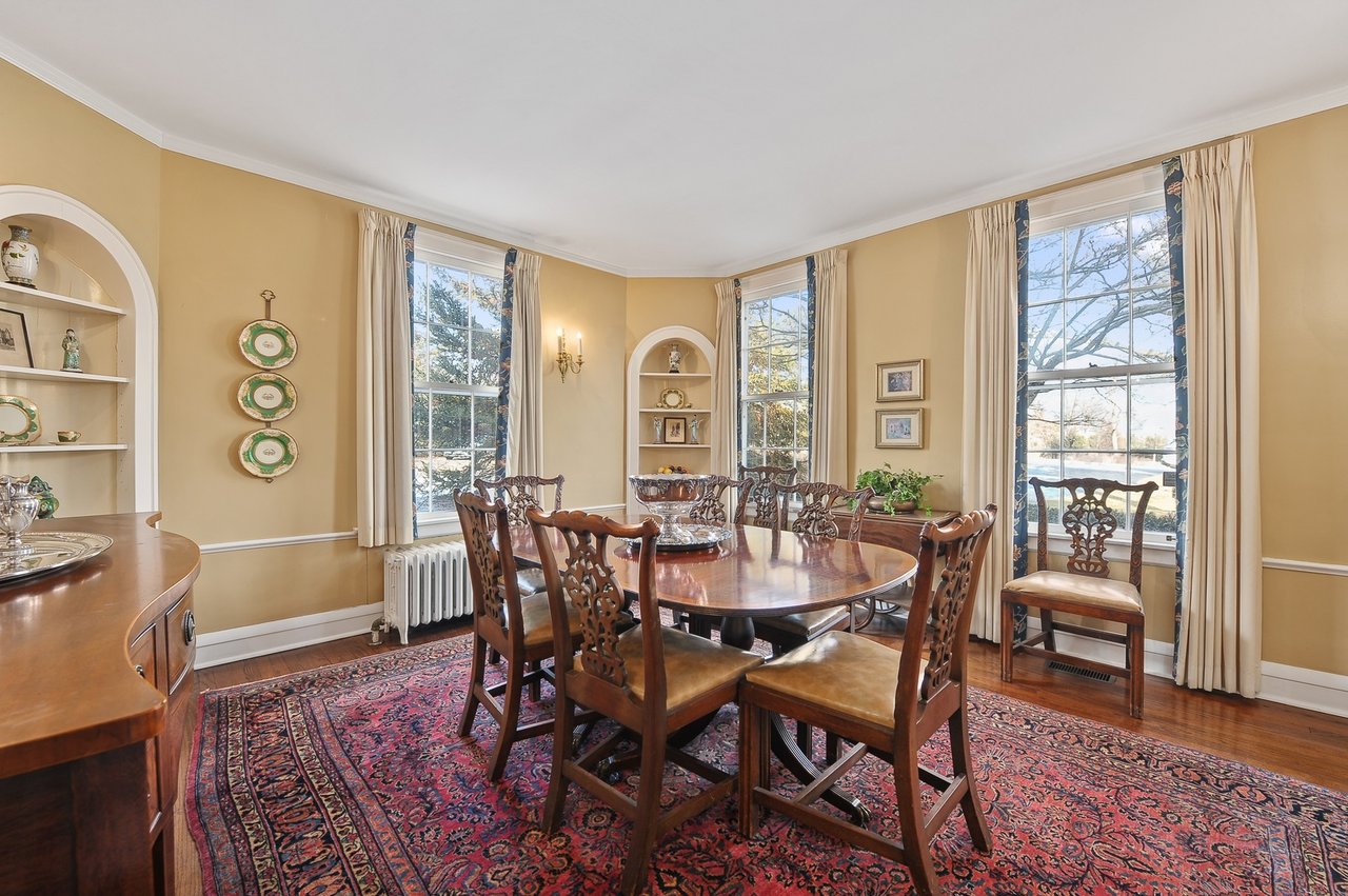 This classic home gives a warm welcome