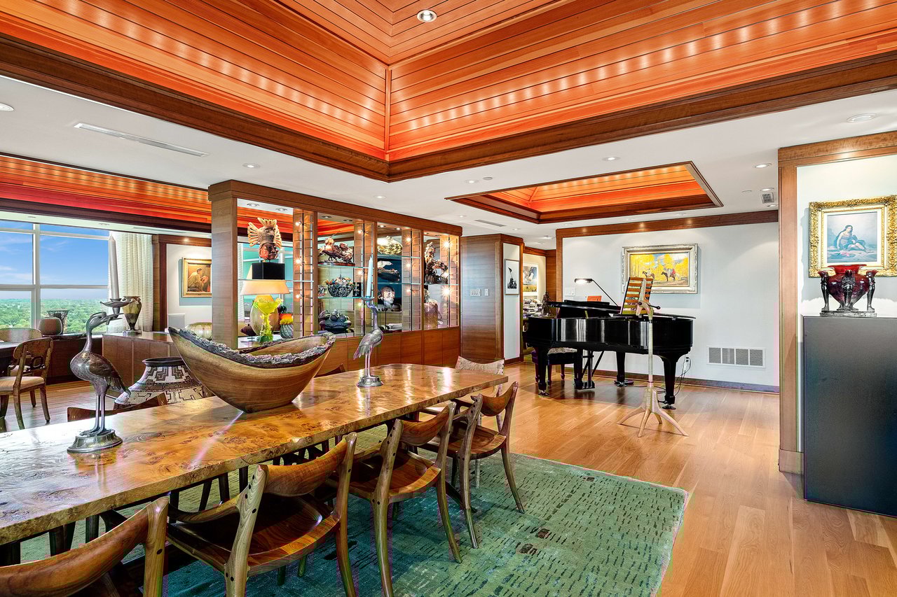 Bernoudy Inspired Penthouse in the Heart of Clayton 