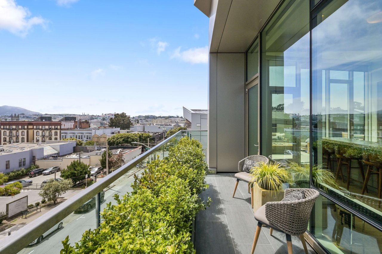 Two Bedroom & +/- 600sf of Private Terraces at The Pacific