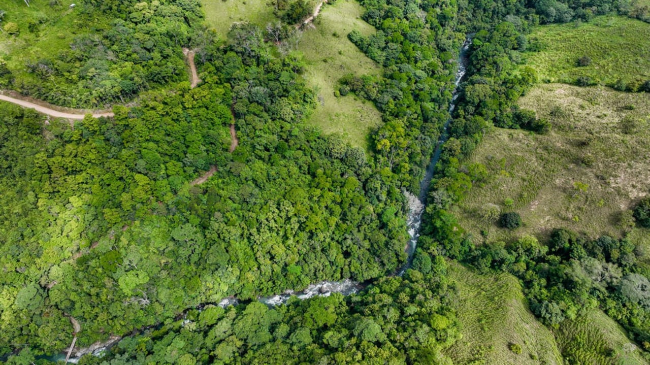 Waterfall Riverfront View Land, Uvita, Puntarenas