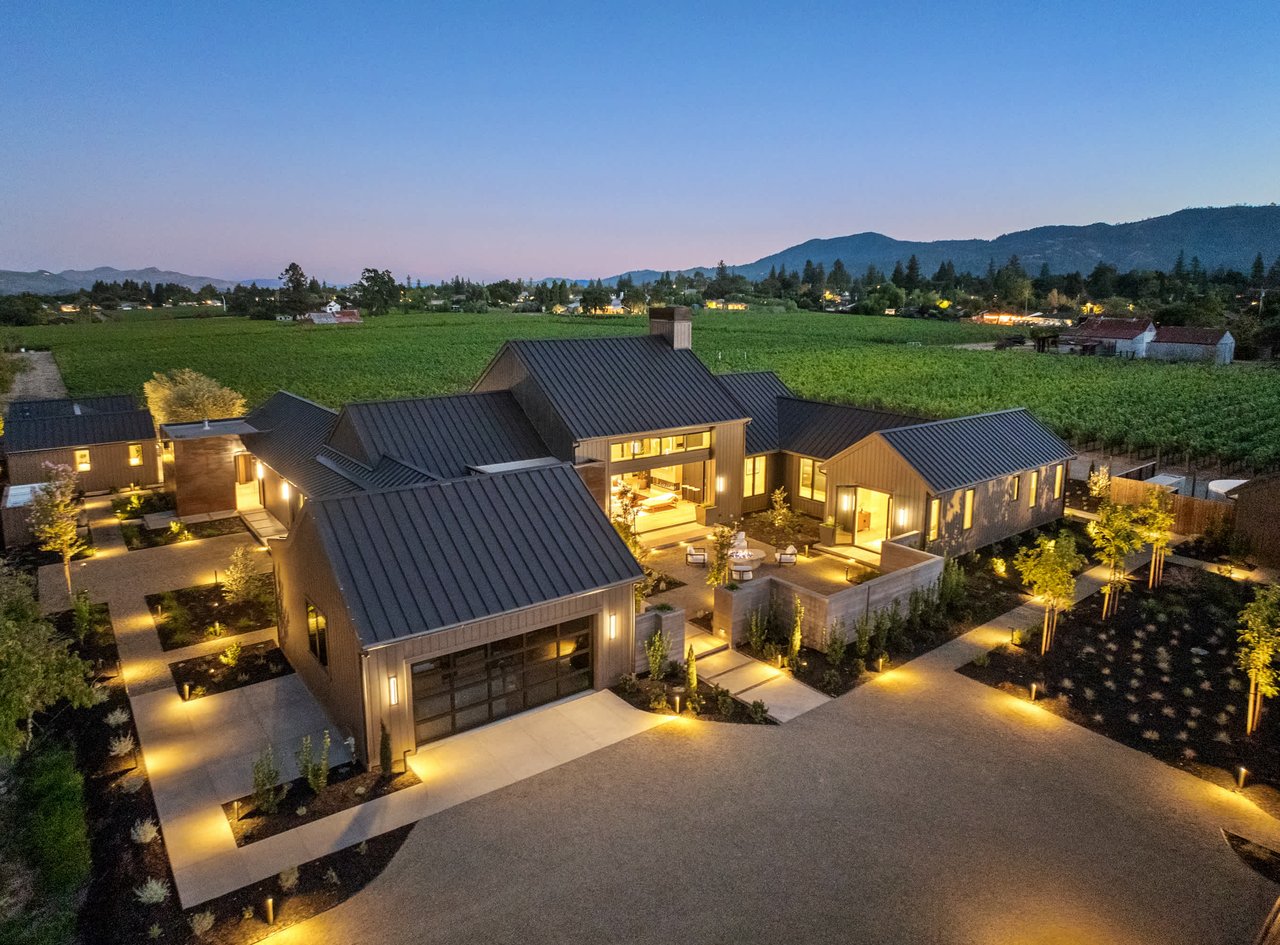 Stunning Wine Country Estate - New Construction