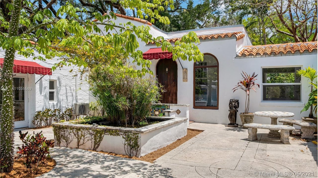 Classic Old Spanish Courtyard