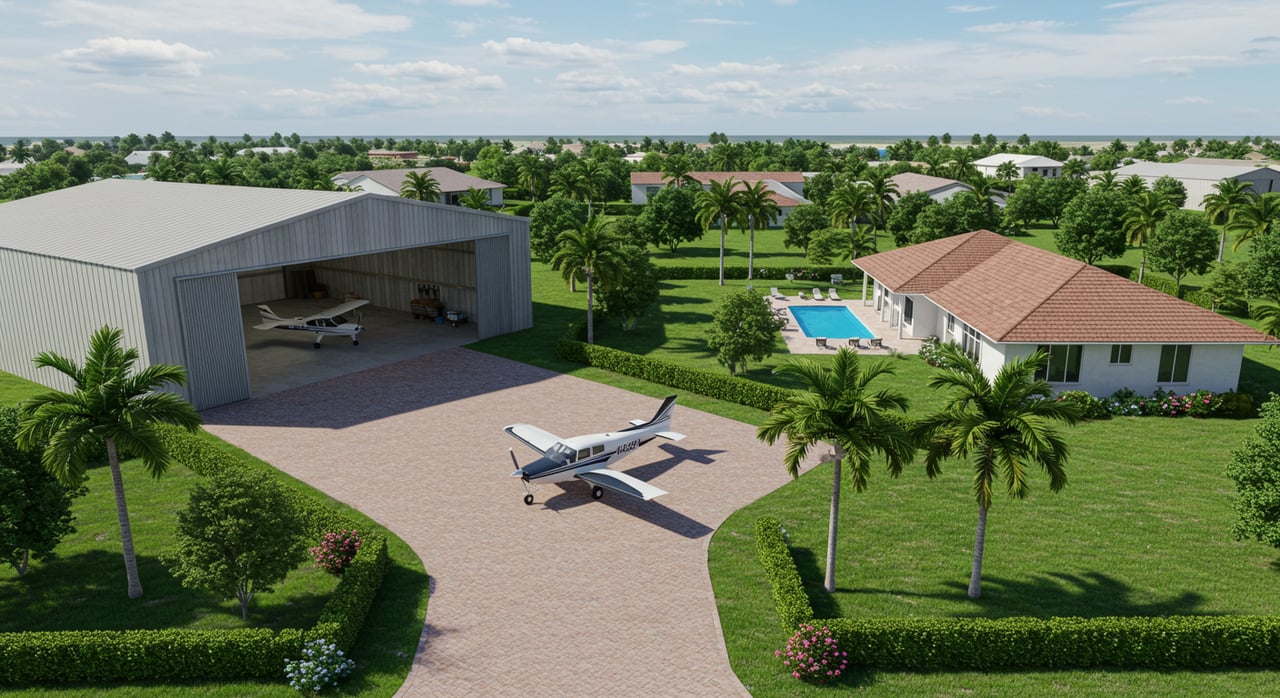 Inside This Amazing Airpark Home