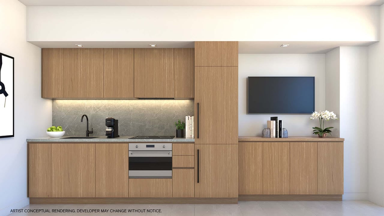 501 First Residences kitchen