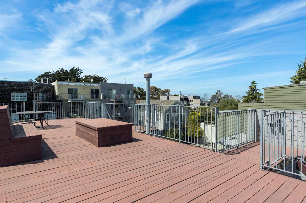 Three Levels with Roof Deck