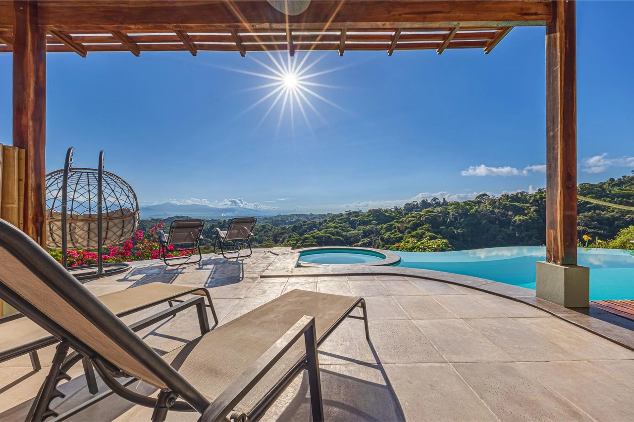 Modern Mountain View Estate, Manuel Antonio, Puntarenas