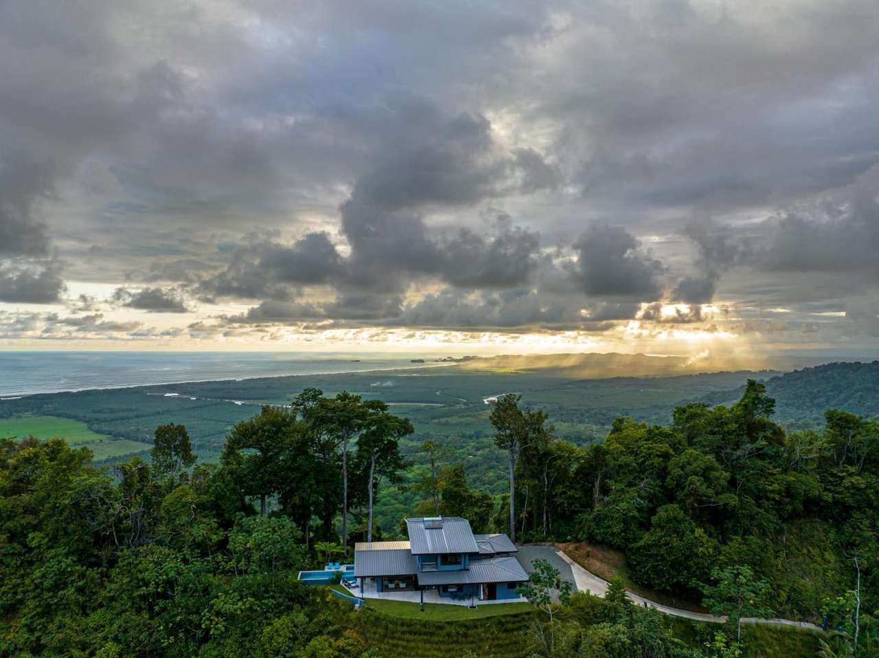 Sunset Hilltop Seaview Estate, Extra Building Site, Portalon, South Pacific Coast