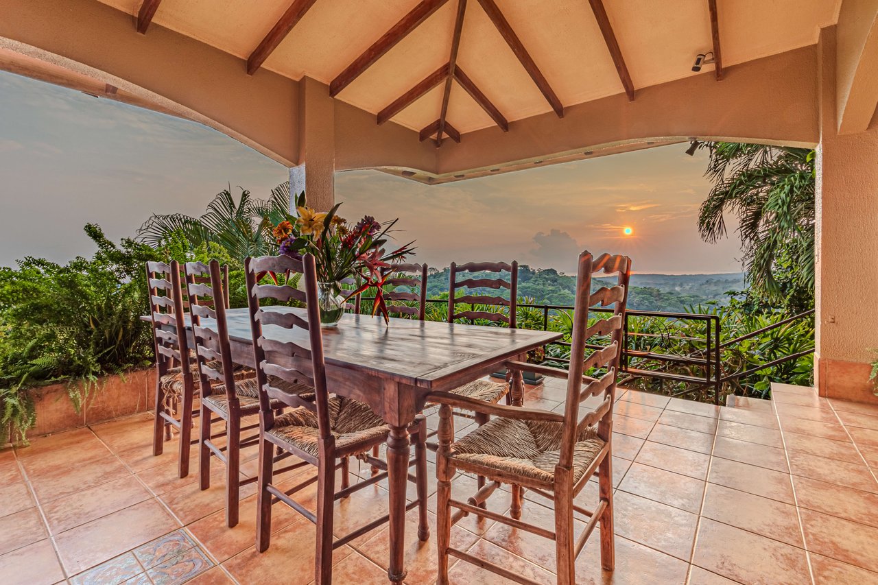 Private Family Estate with Stunning Sunsets and Pacific Ocean Views for Miles!