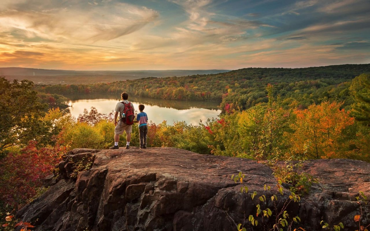 Hiking in Cold Spring Harbor