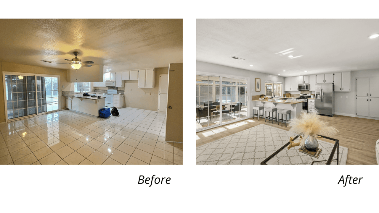 Before & After- Impressive Transformation in Berryessa!