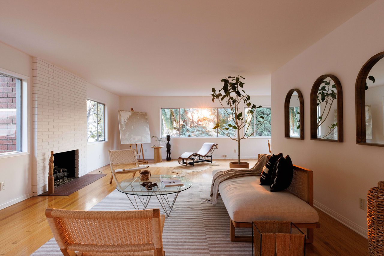 A Trophy Mid Century Duplex in Silver Lake