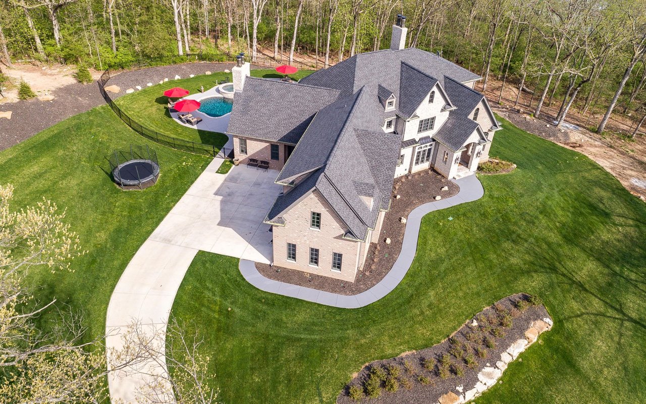 New Custom Home on 3 Acres in Town & Country