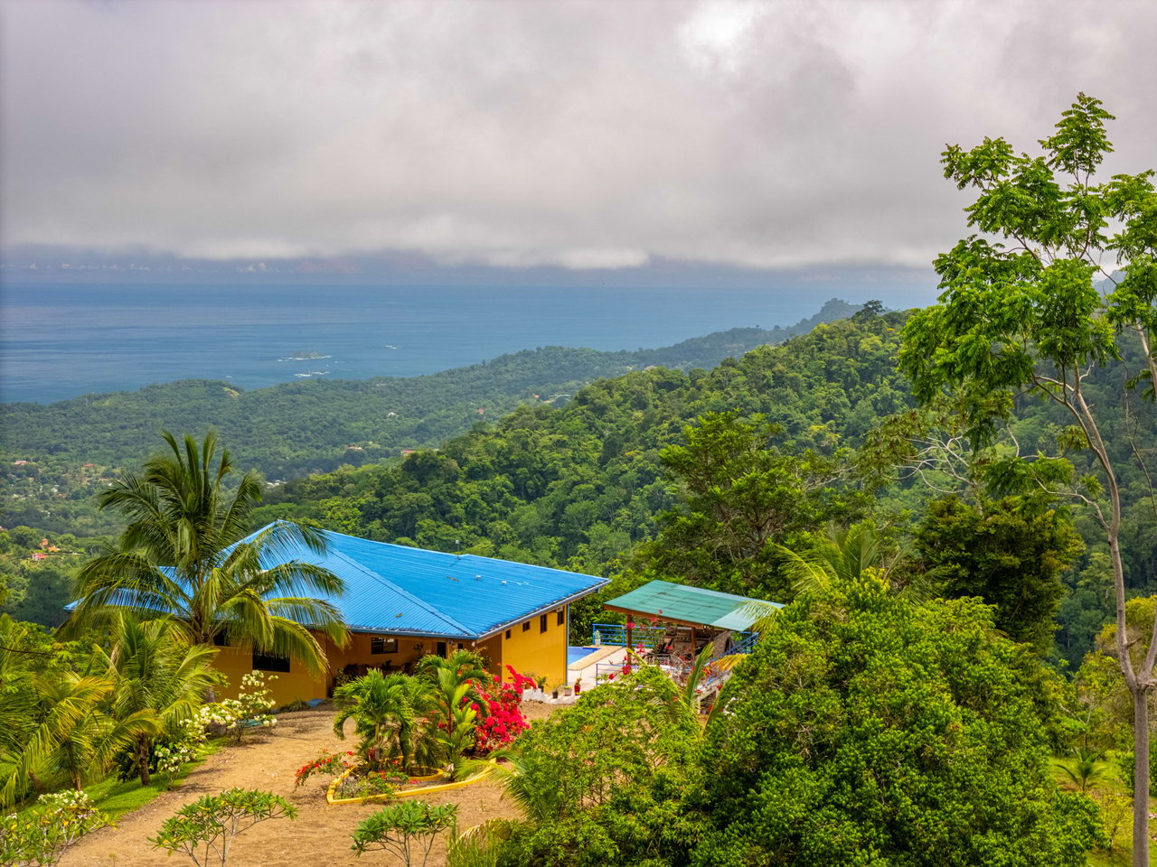 Luxury Ocean View 4-Bedroom Villa For Sale Overlooking the Village of Ojochal