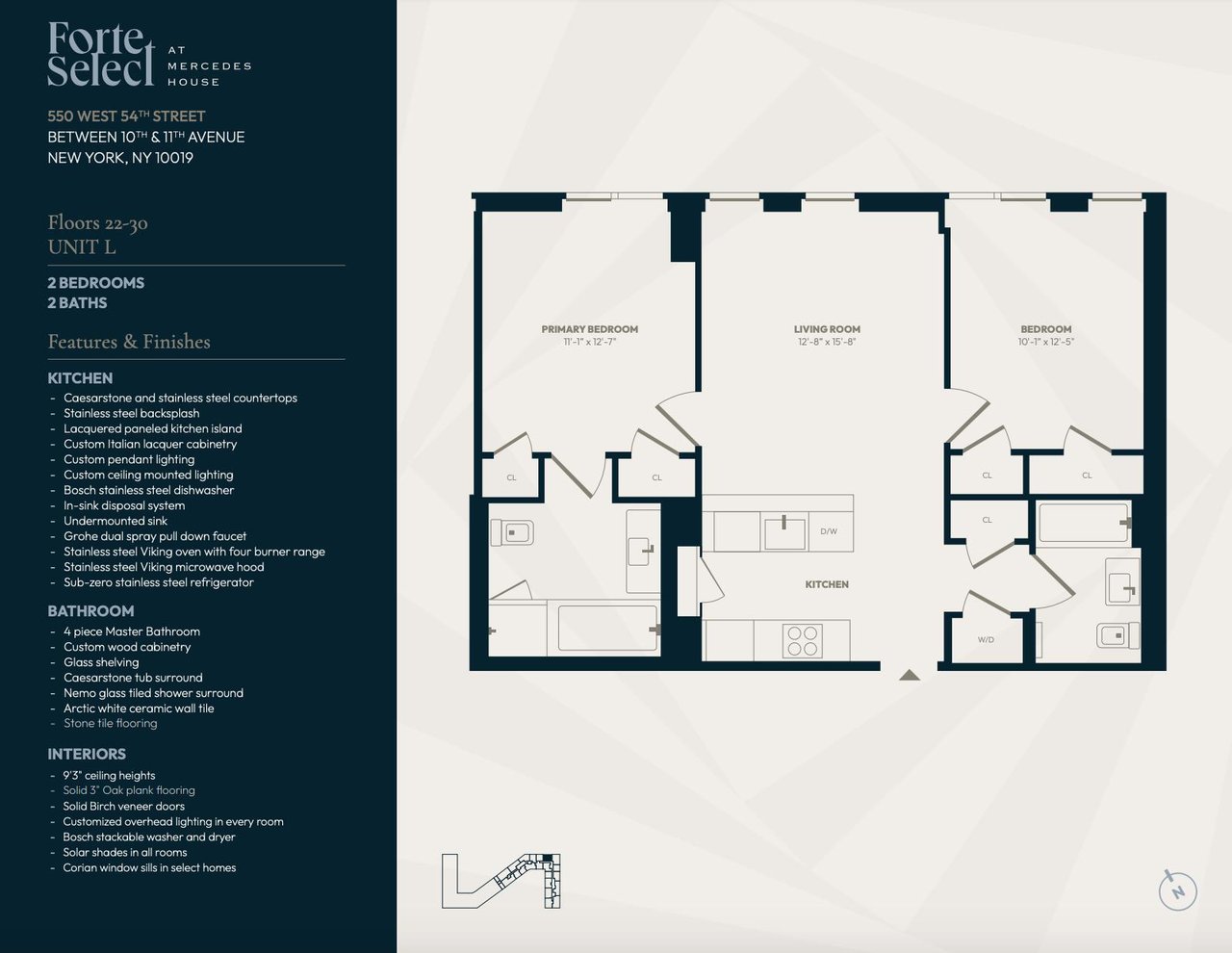 554 West 54th Street, Apt 24-L