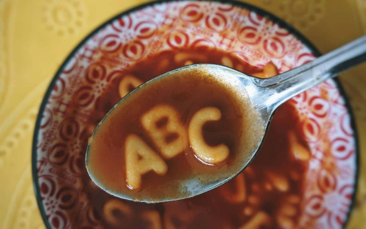 Tucker Eats Through the Alphabet