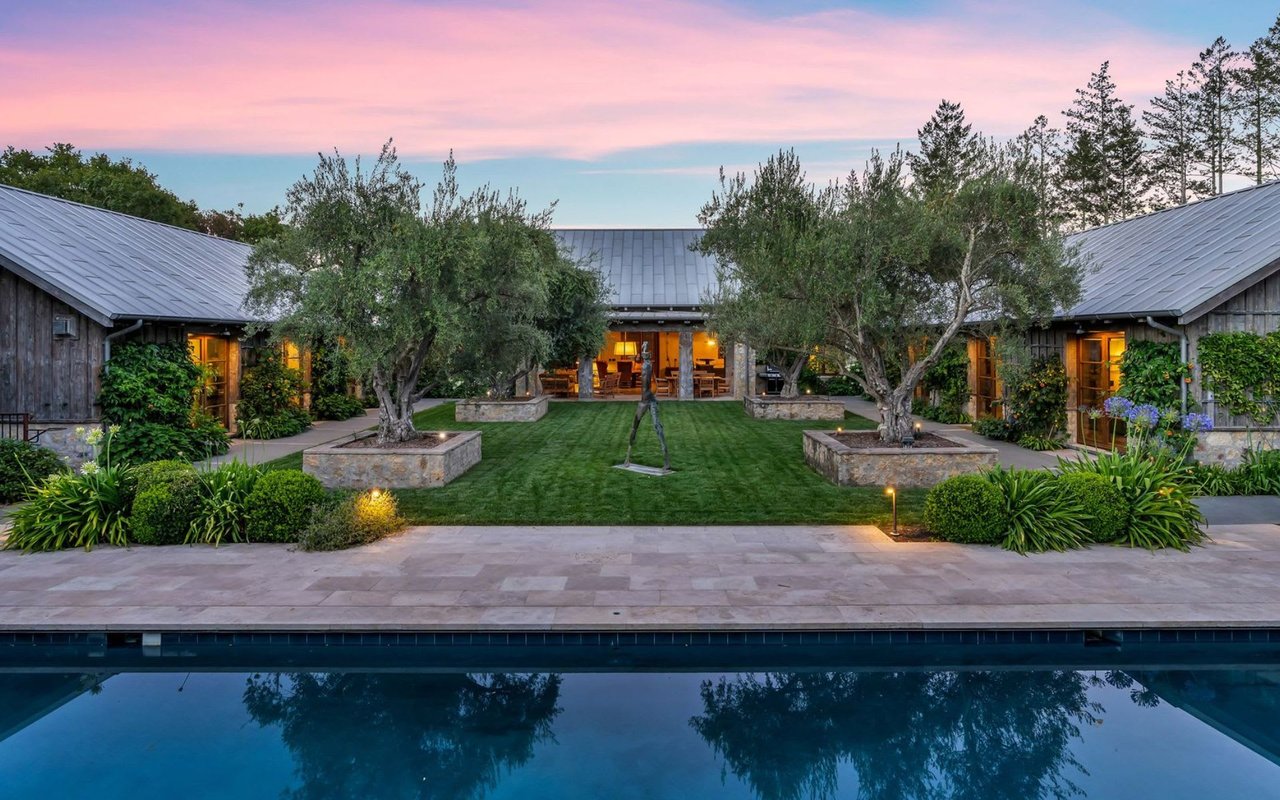 In California’s Sonoma Valley, a Modern Farmhouse With a Speakeasy Asks $16.7 Million