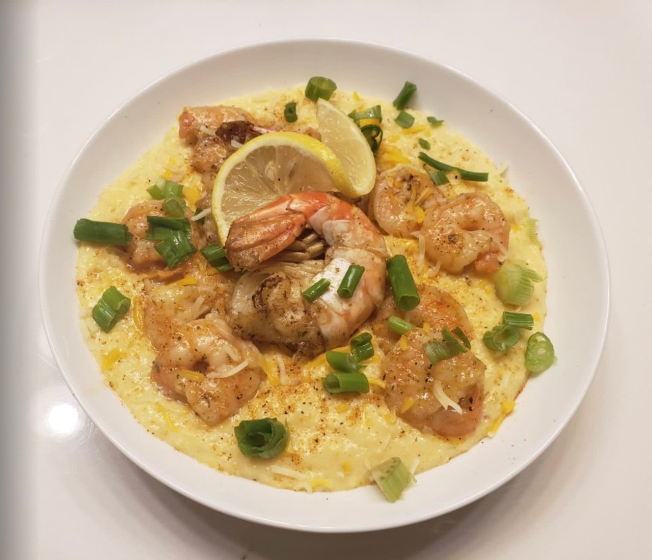 Shrimp and Grits in Cornelius