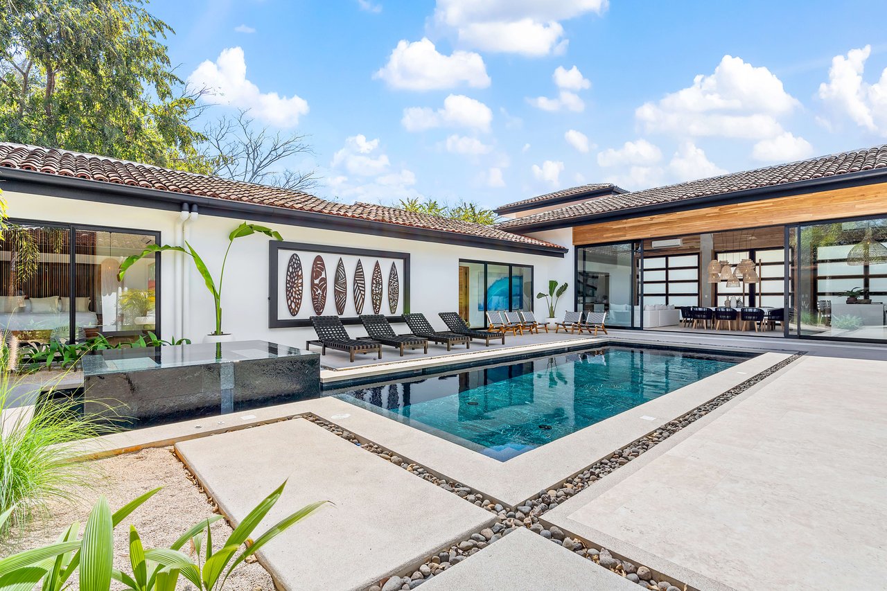 Villa Blanca | Enchanting Brand New 8 Bedroom Villa in the Sought-After Gated Community of Hacienda Pinilla