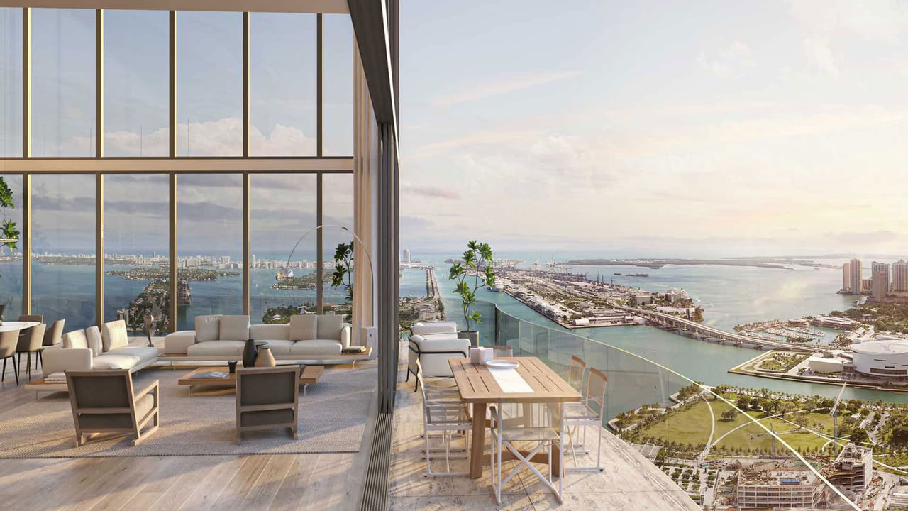 Casa Bella penthouse duplex balcony
