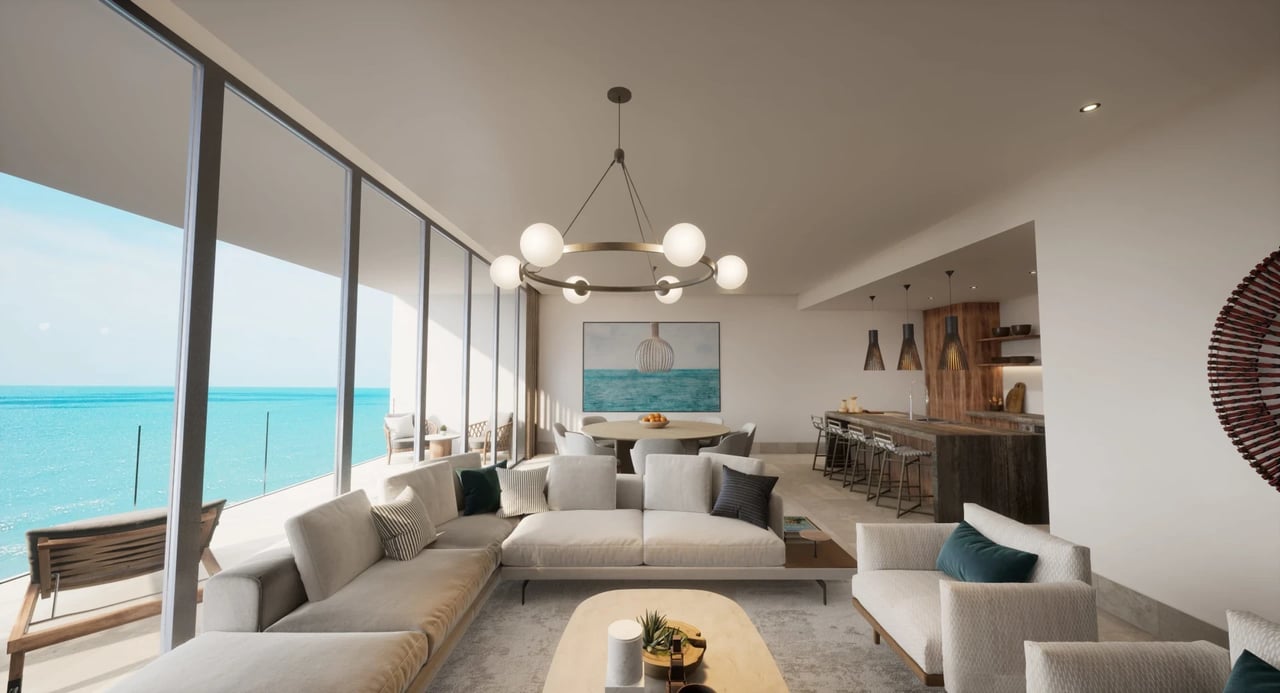 CONTEMPORARY OCEANFRONT GARDEN APARTMENT