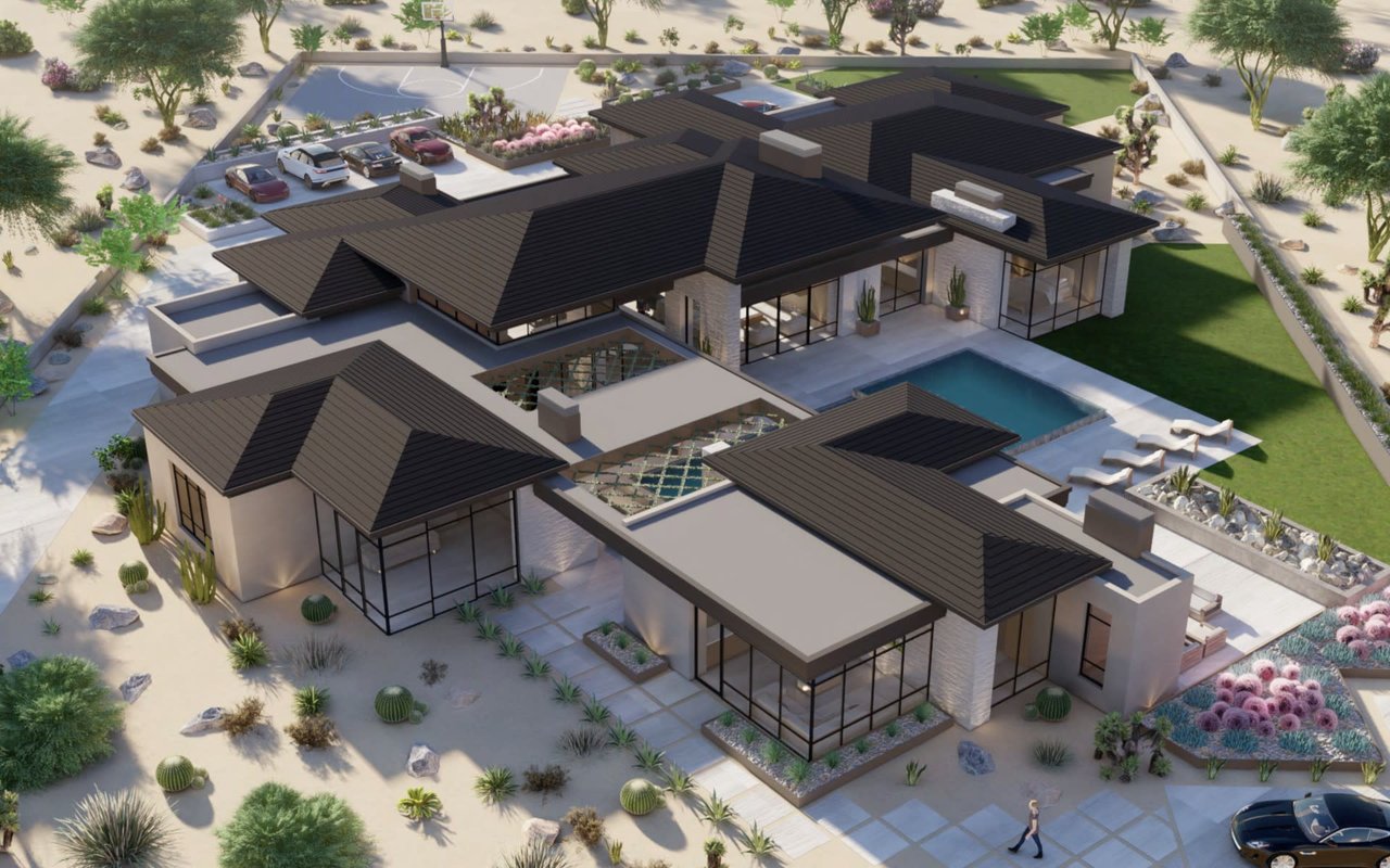 Modern luxury custom home in Finisterre Paradise Valley