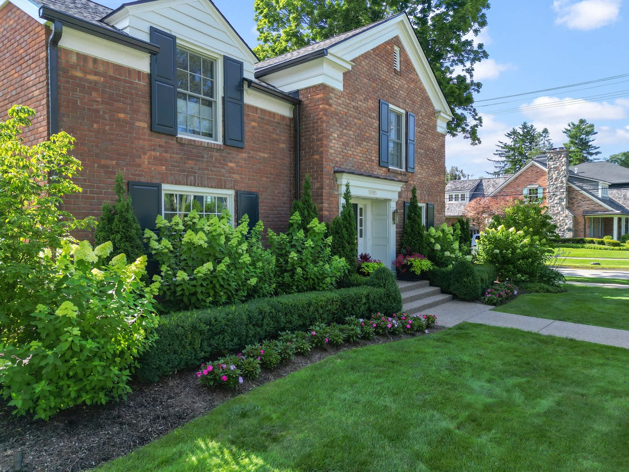 Private Patio with Charming Curb Appeal