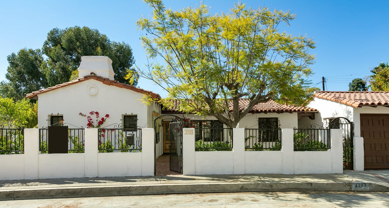 A Special Spanish Bungalow Nestled in the Franklin Hills