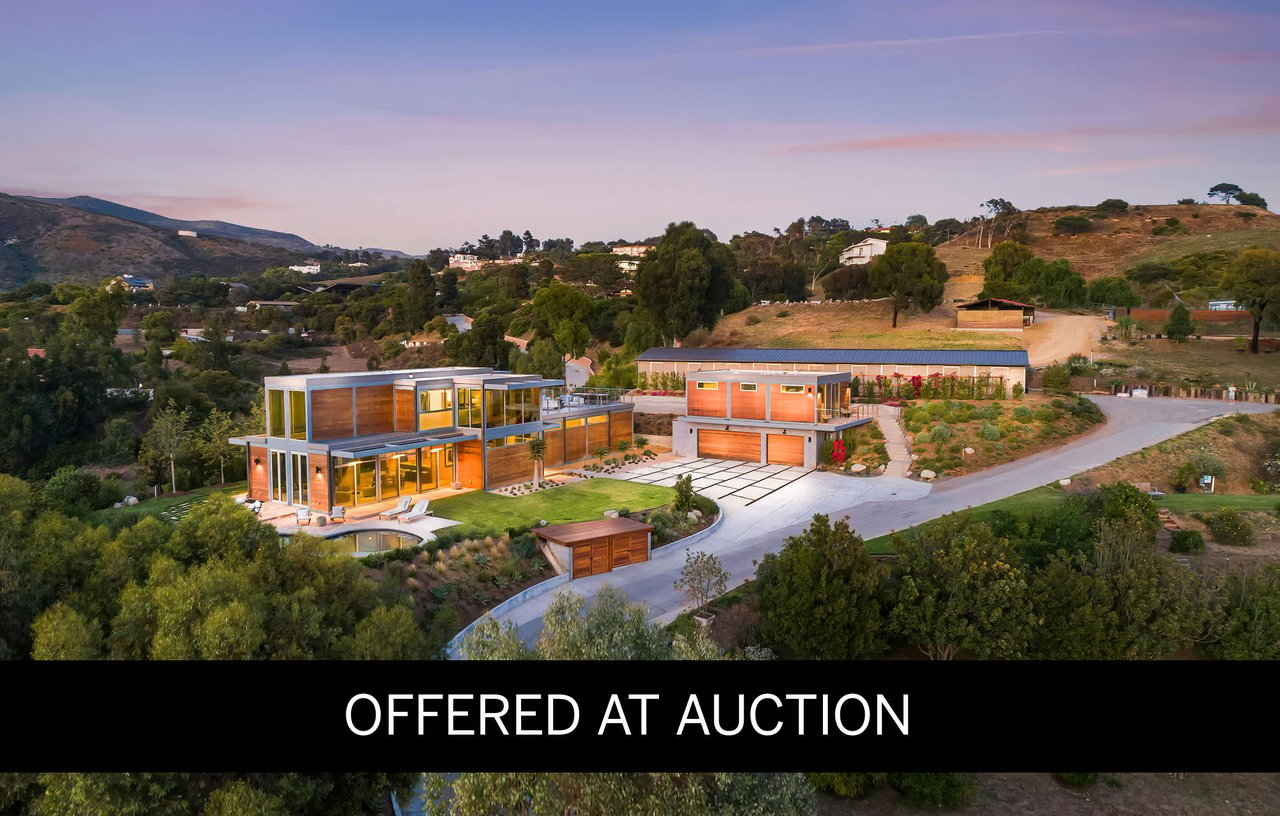 Bonsall Canyon Malibu Estate Auction