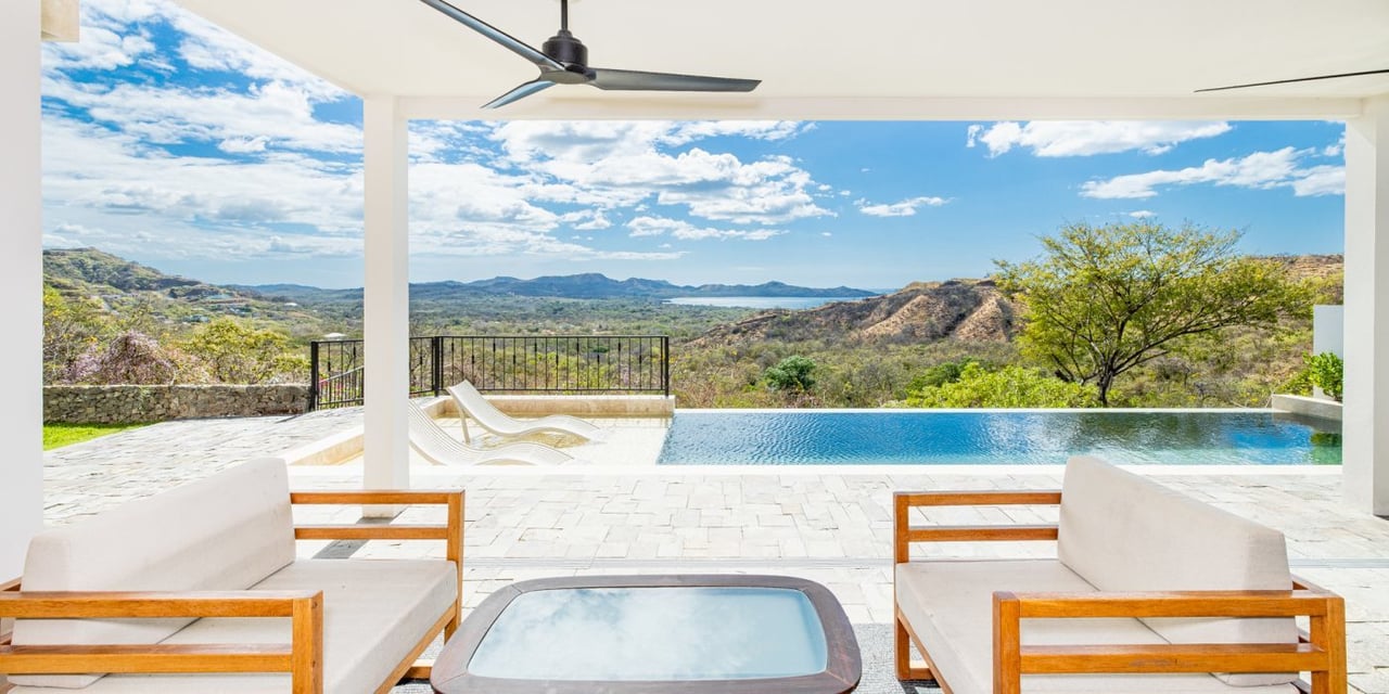 Modern Tropical Ocean View Villa, Flamingo, Guanacaste