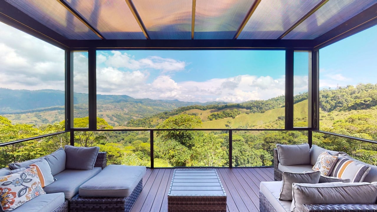 Contemporary Jungle View Villa, Dominical, Puntarenas